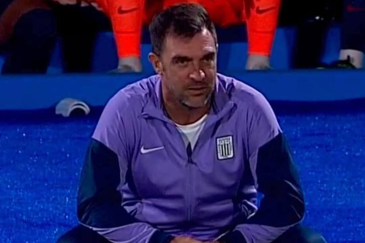 En el partido de contra 2 de Mayo. Foto: Captura.