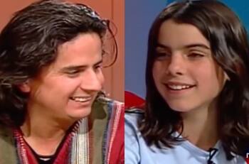 El inédito registro de una pequeña Maite Orsini entrevistando a Pablo Herrera: “¿Desde chico eras tan romántico?”