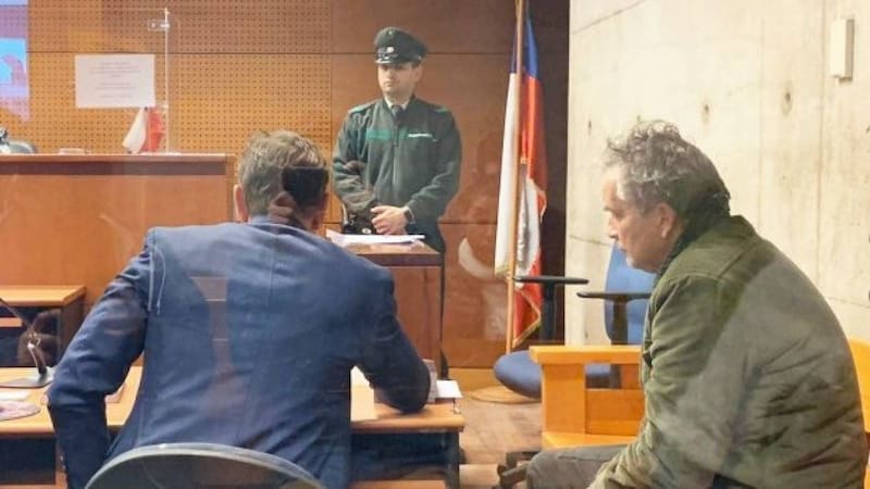 Pablo Mackenna en su formalización a fines de agosto de 2023. Créditos: X