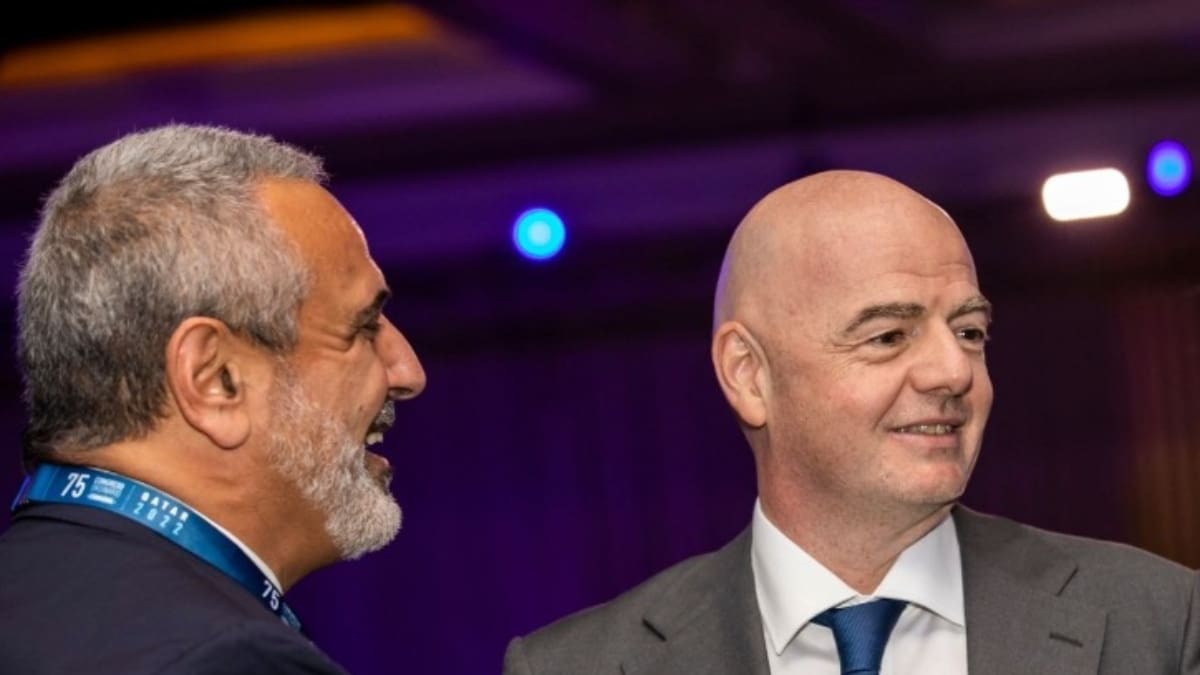 Con Pablo Milad para todos lados: el cargado itinerario de Gianni Infantino en su paso por Chile