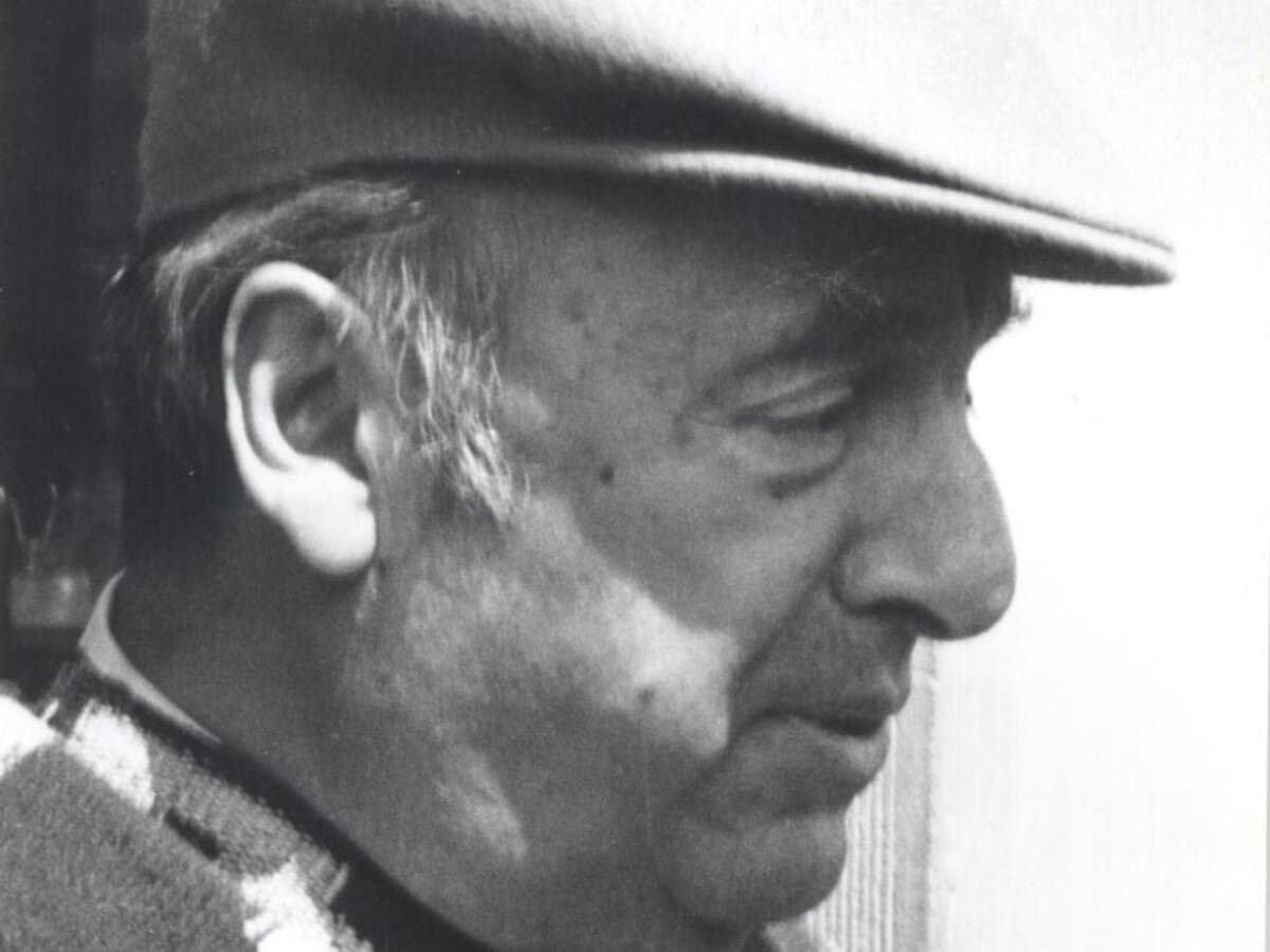 Apuntan a la Fundación Neruda tras último informe sobre la muerte del poeta. Créditos: Jorge Aravena Llanca/Biblioteca Nacional Digital.