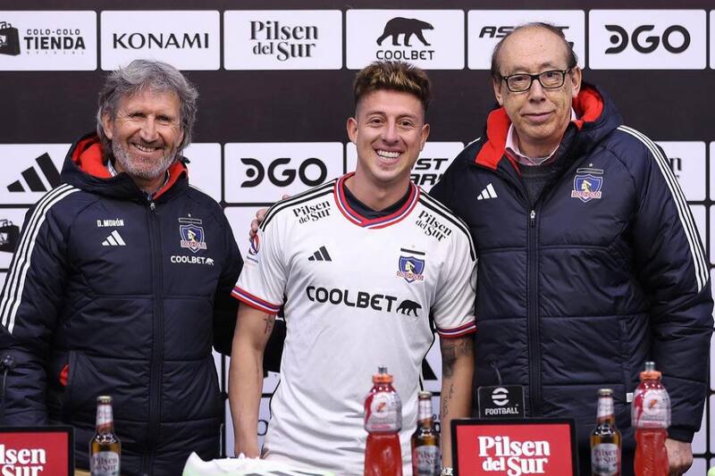 El volante fue presentando en Colo Colo en julio de 2023 y se fue a mediados de 2024.