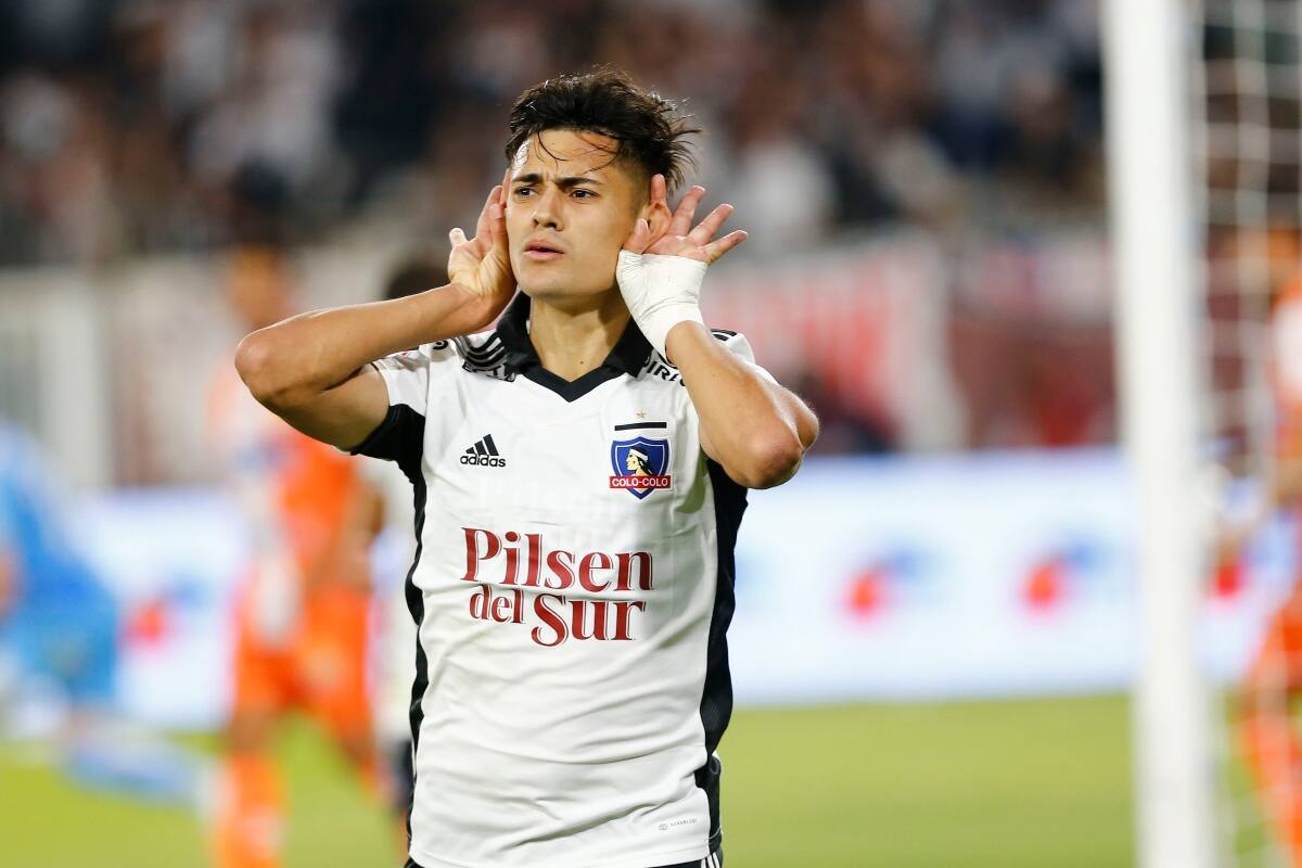 en su paso por Colo Colo en 2022. Foto: Aton.