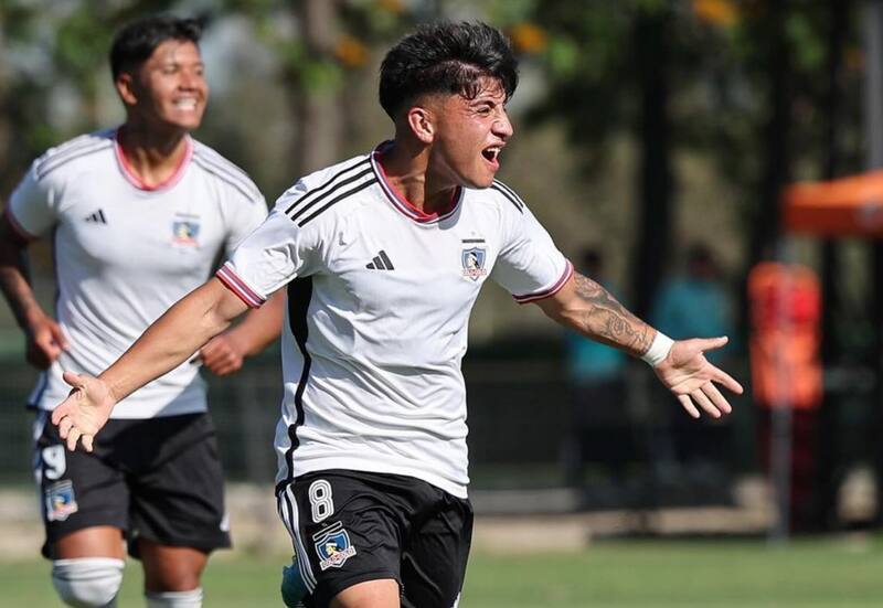 se lució con la Sub-18 de Colo Colo.