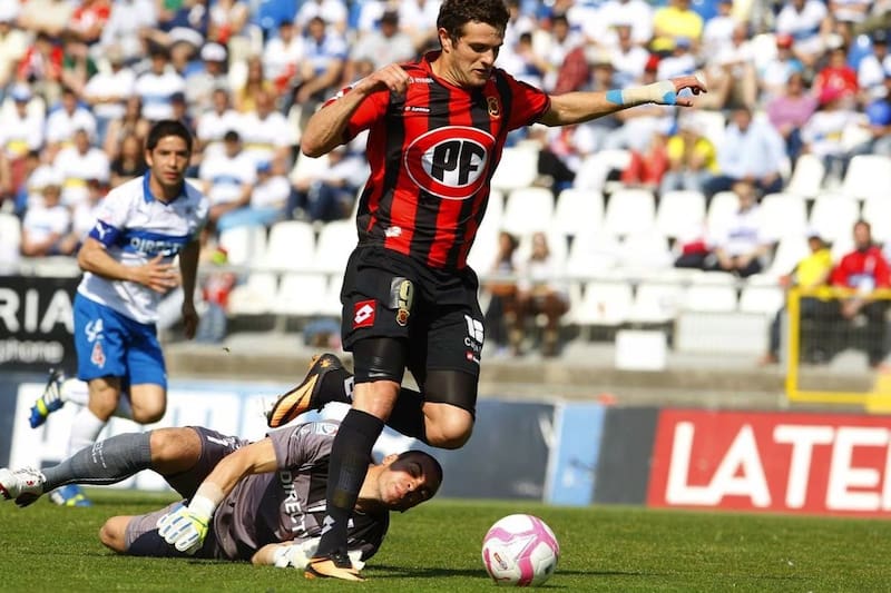 El argentino Pablo Vegetti jugó 16 partidos en el Campeonato Nacional con la camiseta de Rangers de Talca.