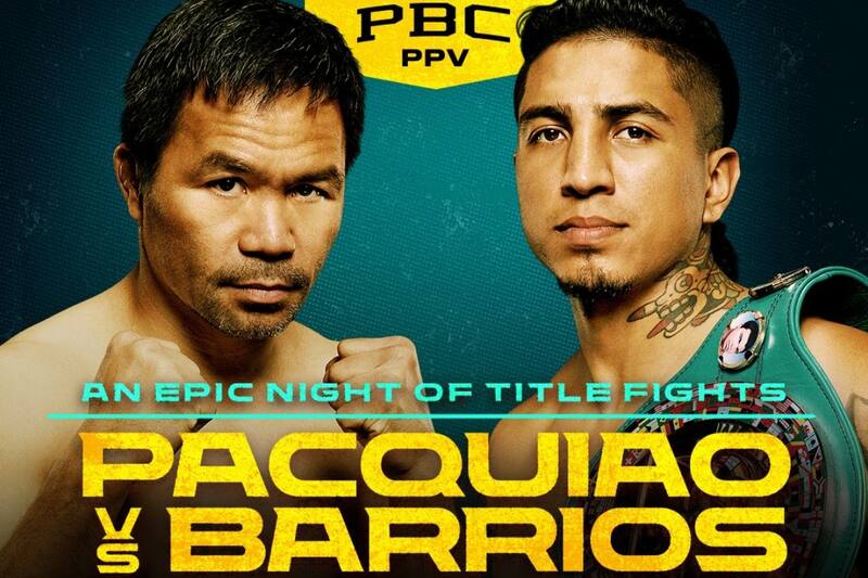 Pacquiao va por el título del mundo de peso wélter.