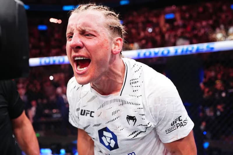 El inglés desafió a Ilia Topuria. Foto: UFC.