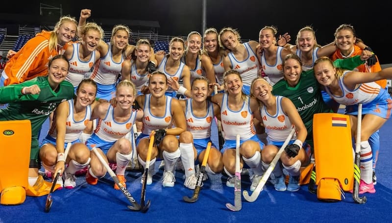 Las europeas son las actuales campeonas del mundo y debutaron con el pie derecho, goleando a Chile por 10-0. Foto: Instagram @jongoranjedames