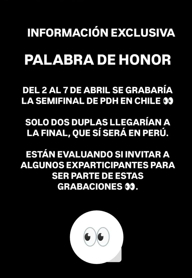 Infama reveló detalles de la gran final.