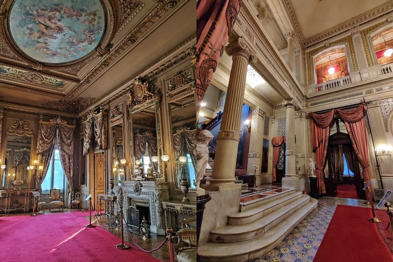 El edificio fue habitado por los descendientes de la familia Cousiño-Goyenechea hasta 1940, cuando fue vendido a la Municipalidad de Santiago. Créditos: Santiago Cityscape en Instagram.