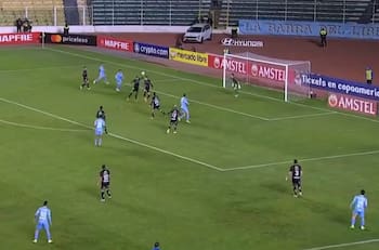 VIDEO | El increíble autogol que sufrió Palestino en Copa Libertadores
