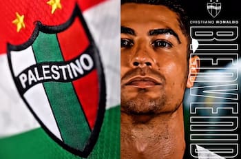 VIDEO | Palestino sorprende en el mercado de fichajes y presenta a... ¿Cristiano Ronaldo?