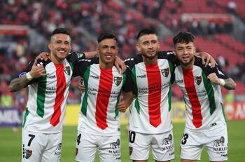 Palestino se agiganta en el Estadio Nacional y derrotó a Unión por Copa Sudamericana