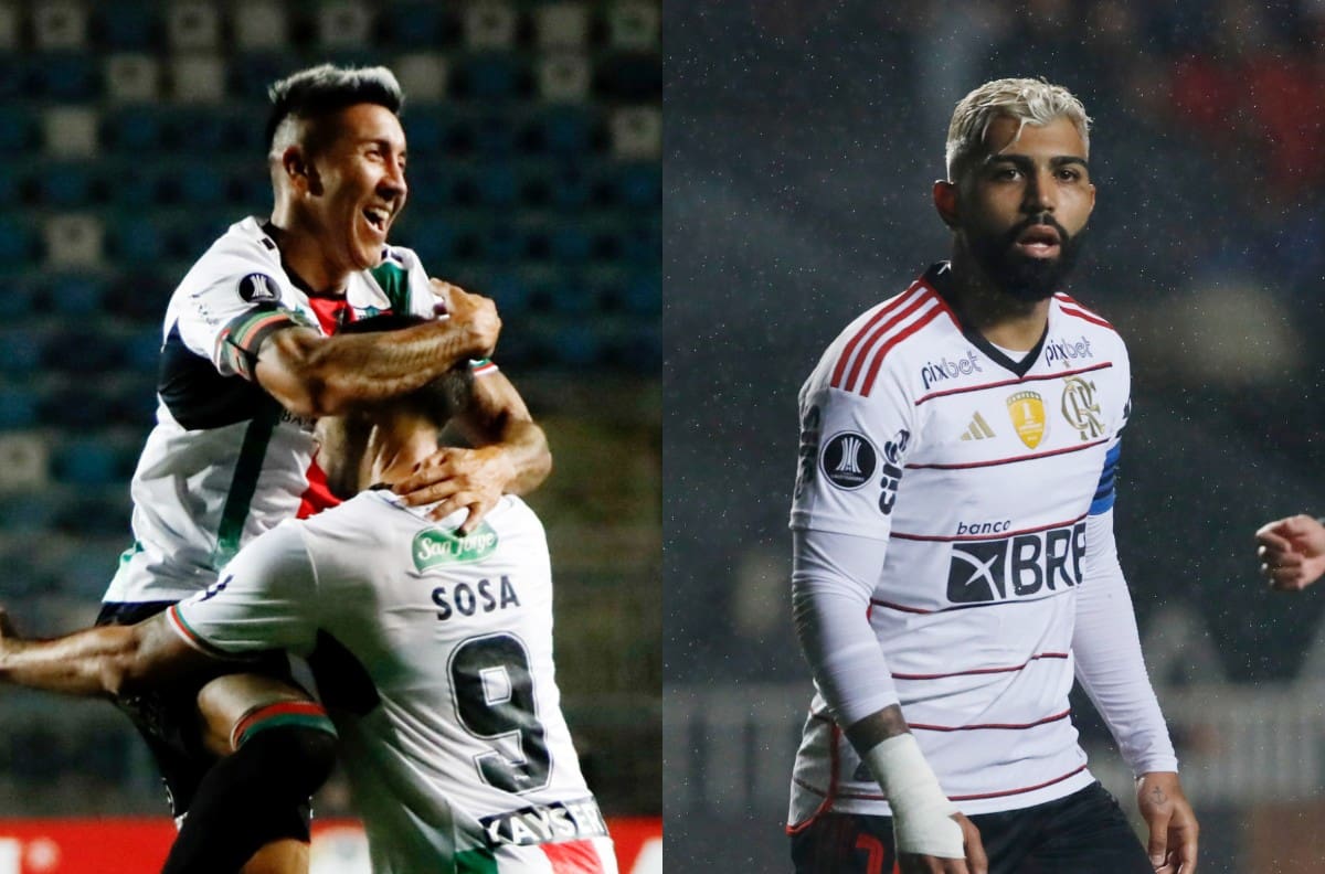 No es tan fuerte el cuco para Palestino: a Flamengo le cuesta con los equipos chilenos