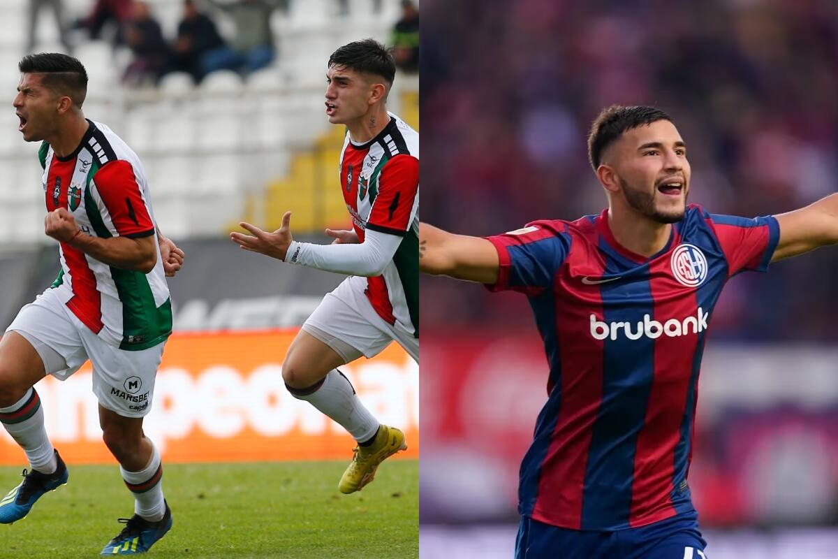 Palestino se enfrenta a San Lorenzo en Copa Sudamericana.