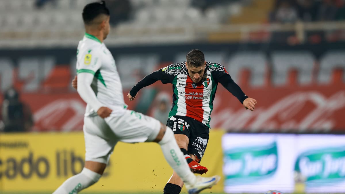 Palestino y Audax no se sacaron ventajas en el Clásico de Colonias del Campeonato Nacional