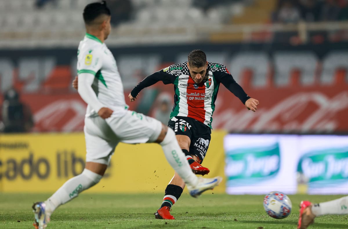 Palestino y Audax no se sacaron ventajas en el Clásico de Colonias del Campeonato Nacional