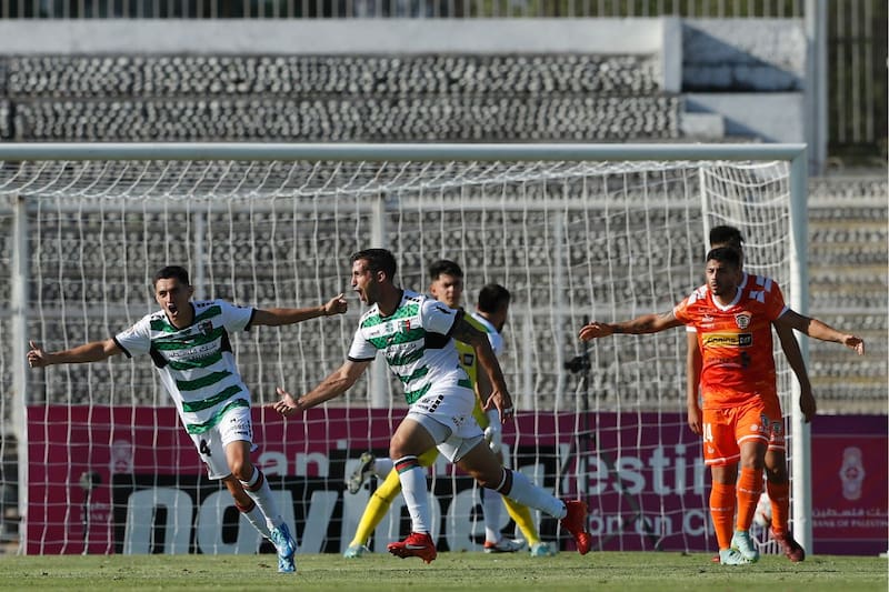 Palestino le pasó por encima a Cobreloa en La Cisterna. Foto: Agencia Aton.