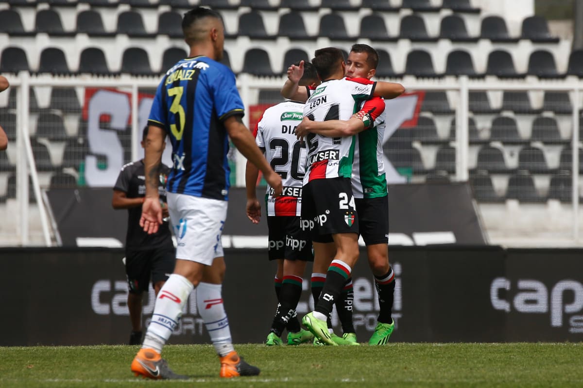 Palestino y Huachipato se enfrentaron en la última fecha del torneo 2022 con claro triunfo para los de La Cisterna. Foto: Agencia Aton.