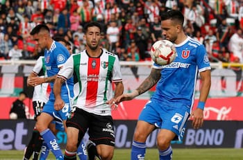 Palestino y la U se mostraron los dientes en candente empate en La Cisterna