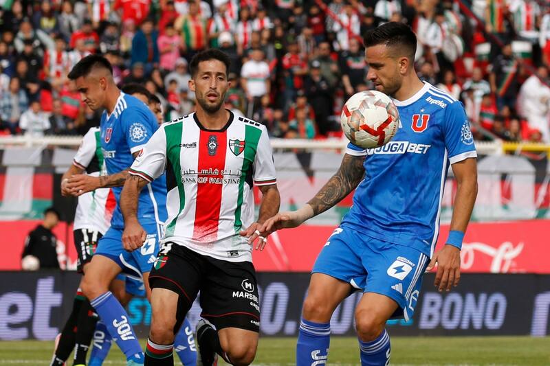 . Árabes y azules sacaron chispas en La Cisterna. Foto: Agencia Aton.
