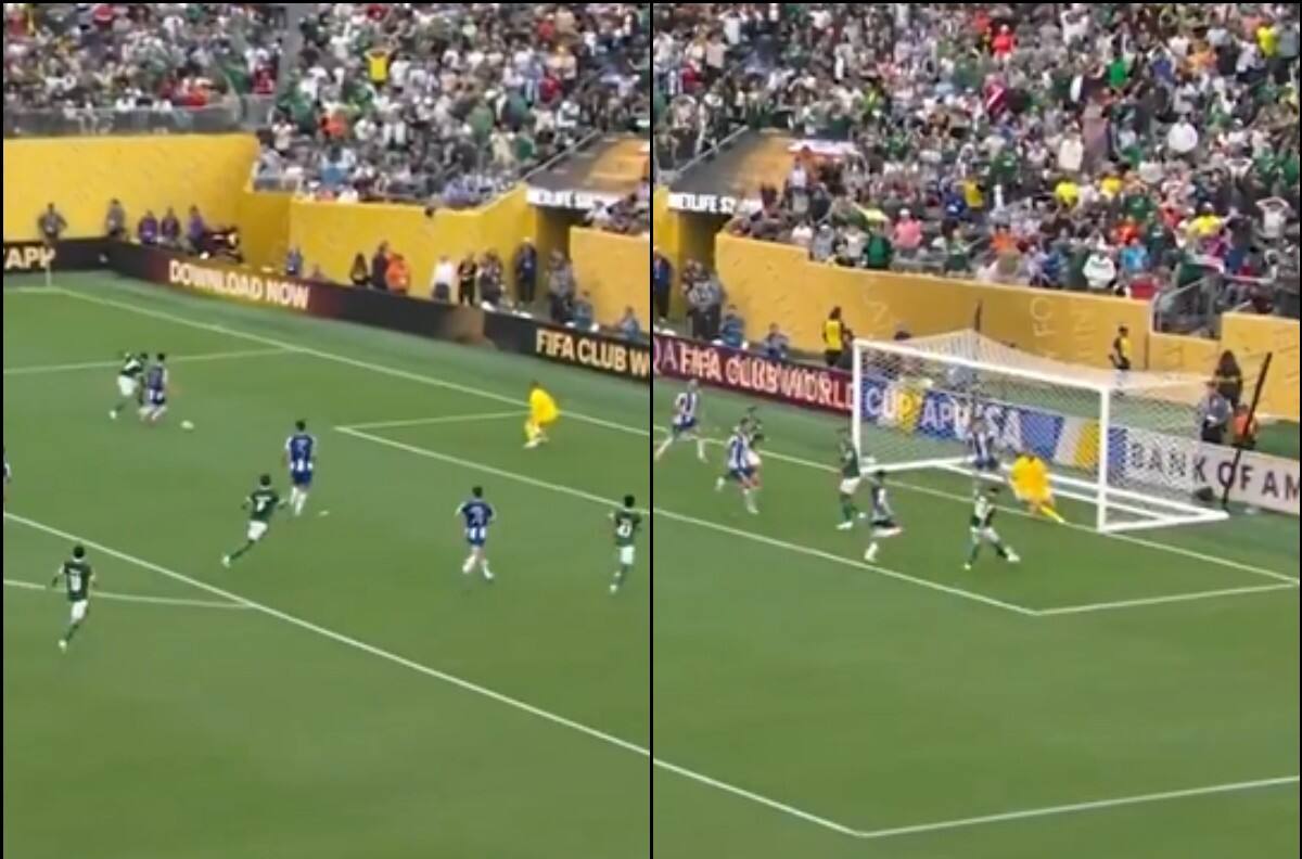 ¡No hubo caso! La increíble triple ocasión que desperdició Palmeiras en el Mundial de Clubes