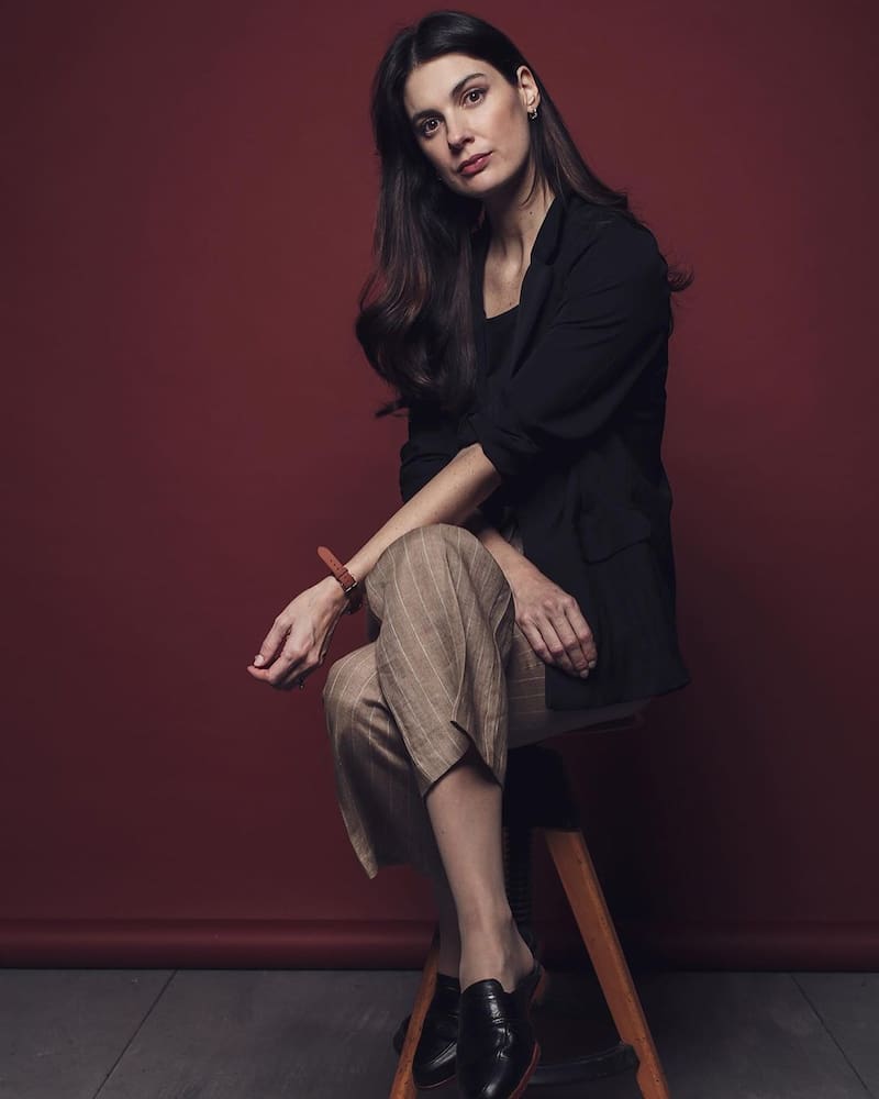 Paloma Moreno como Javiera Aldunate en "Generación 98'".