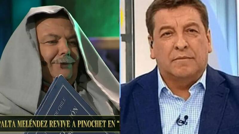 Palta Meléndez imita a Augusto Pincochet y manda palo a Julio César Rodríguez