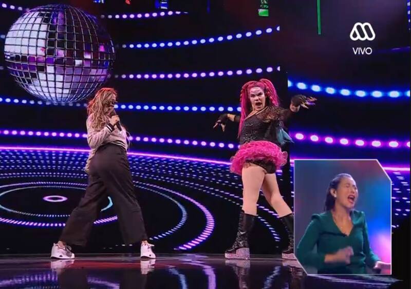 bailaron en la sorpresa final de su show.