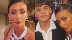 “Lo convencí”: Pamela Díaz se luce en un matrimonio junto a su hijo Mateo