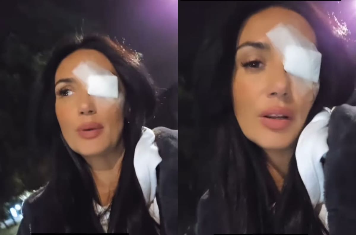 Pamela Díaz impacta tras aparecer en redes sociales con un parche en el ojo: mostró el proceso para advertir a sus seguidores