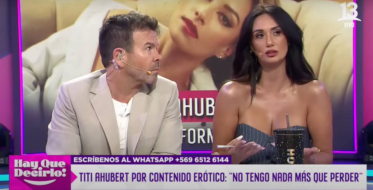 Pamela Díaz criticó a las creadoras de contenido para adultos. Créditos: Pantallazo Canal13