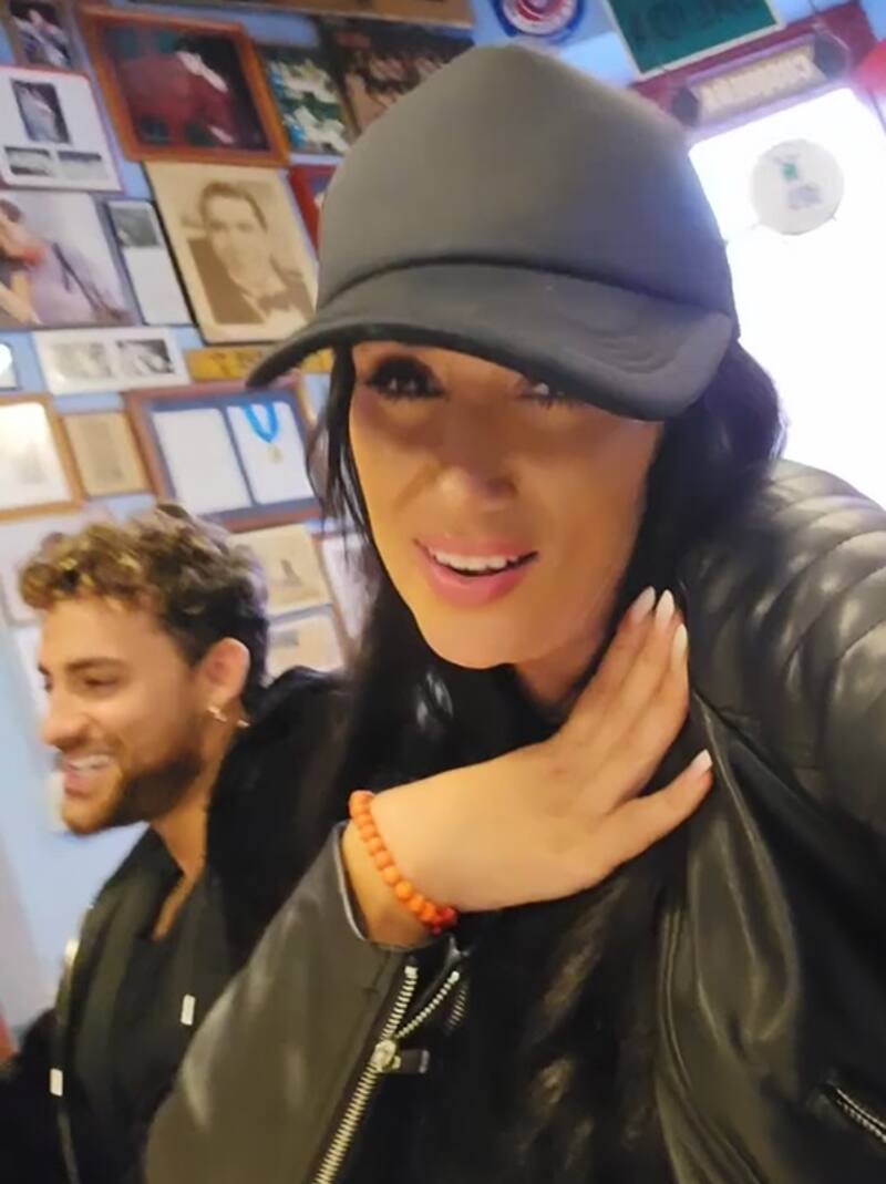 Pamela Díaz dejó en evidencia a Austin Palao. Créditos: Instagram