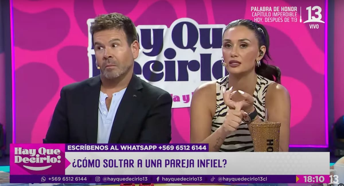 no volvería a perdonar una infidelidad.