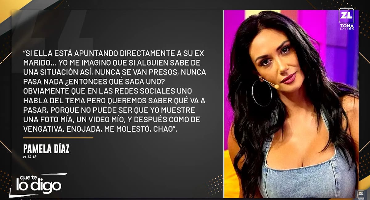 Opinó del caso Camila Flores. Foto: Reproducción.