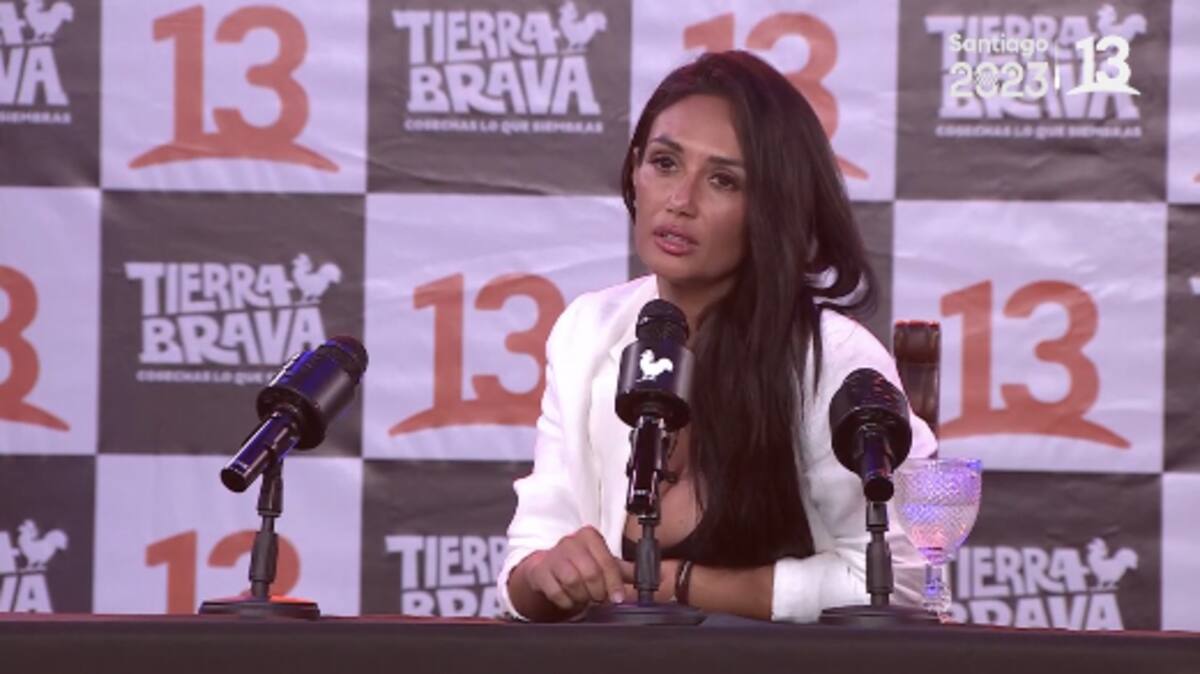 Pamela Díaz en "Tierra Brava". Foto: Canal 13.