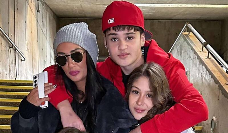 celebró con todo el cumpleaños de su hijo, Mateo Neira.