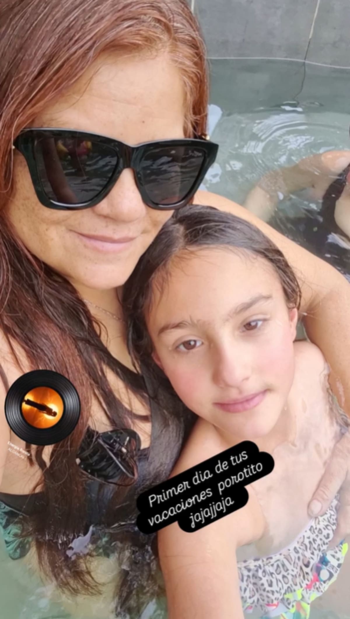 Haydee Escobar junto a Pascuala. Foto: Instagram.
