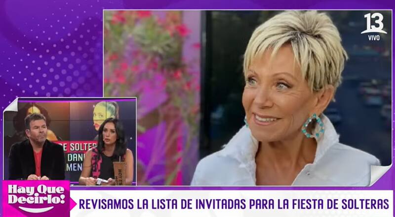 Pamela Díaz reconoció que no es amiga de Raquel Argandoña.