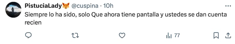 Pamela Díaz se llenó de críticas.