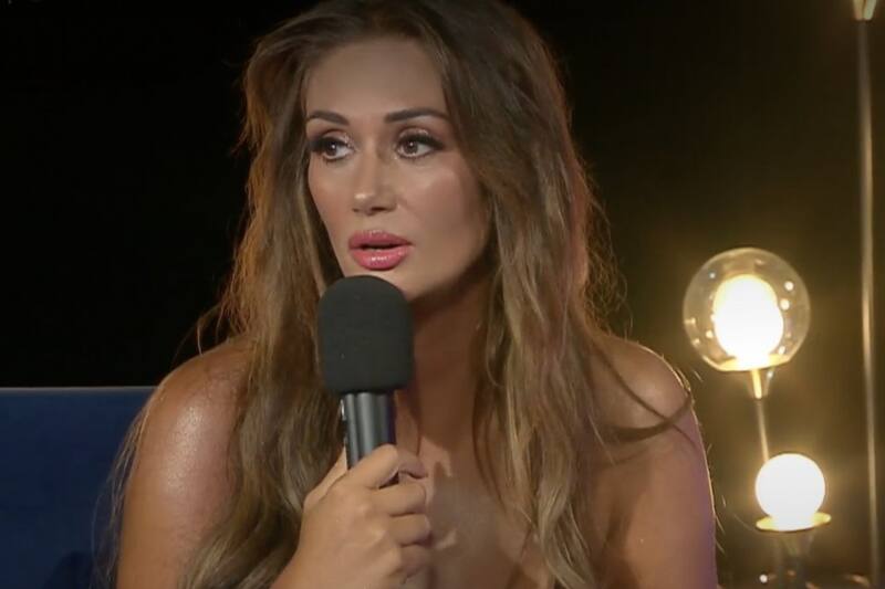 no le agradó el programa "Noche Cero" mientras mantenía una conversación con Ignacio Gutiérrez y Daniela Aránguiz.