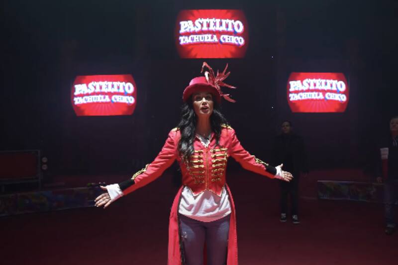 Pamela Díaz enfrentó un gran miedo en el circo de Pastelito y Tachuela Chico.
