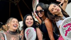 Así fue el divertido reencuentro de Pamela Díaz con sus compañeras de “Tierra Brava”