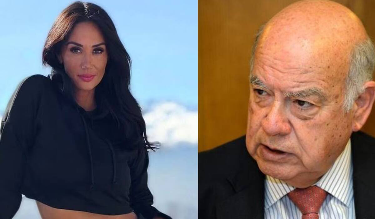 La influencer está viajando a Perú para su ingreso a “Tierra Brava” y tuvo un fortuito encuentro con el abogado.