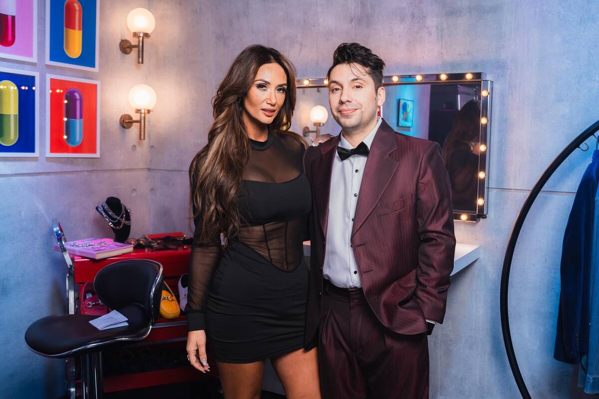 Pamela Díaz y Fabrizio Copano en el último capítulo de "El Antídoto" en Mega