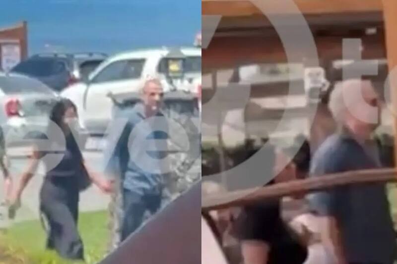 Hasta el momento, la pareja solo tenía fotos extraoficiales.