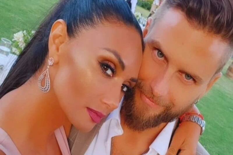 Pamela Díaz junto a Jean Philippe Cretton.