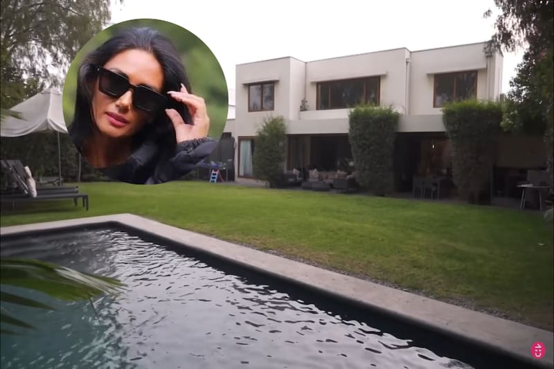 Pamela Díaz vive en Chicureo con sus hijos.