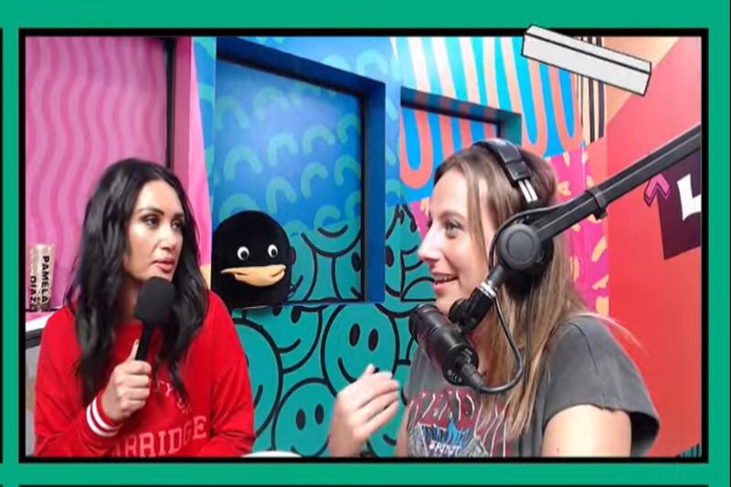 Pamela Díaz y Trinidad Cerda se encontraron en YouTube