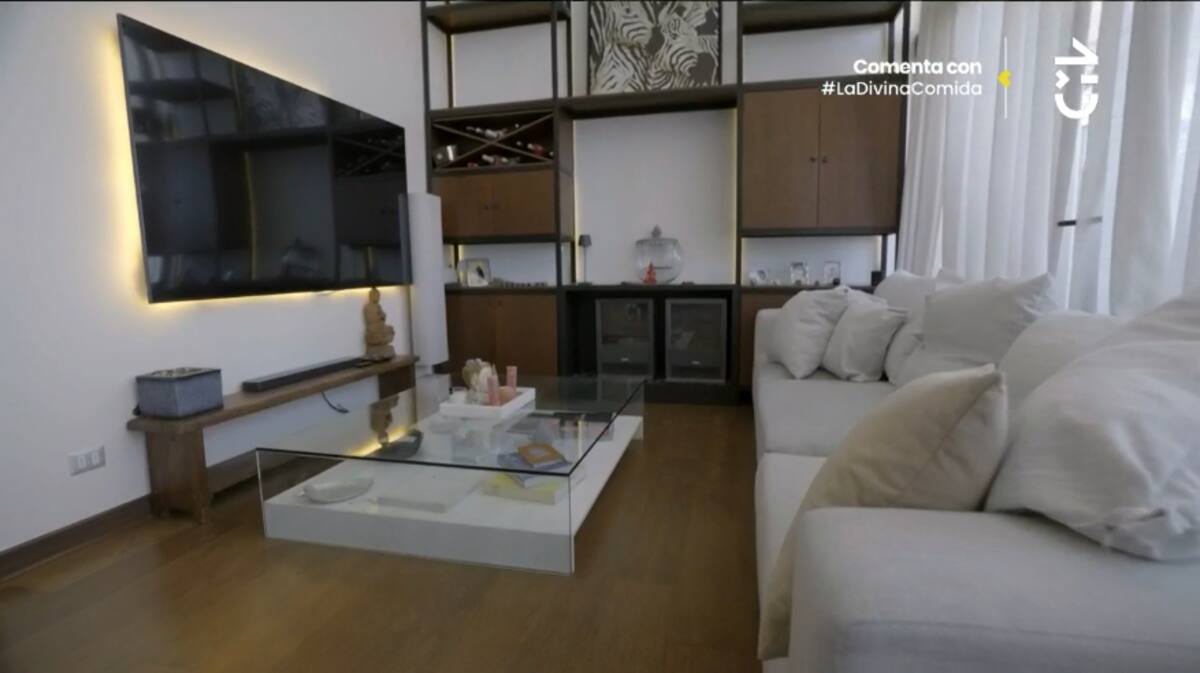 Este es su living.